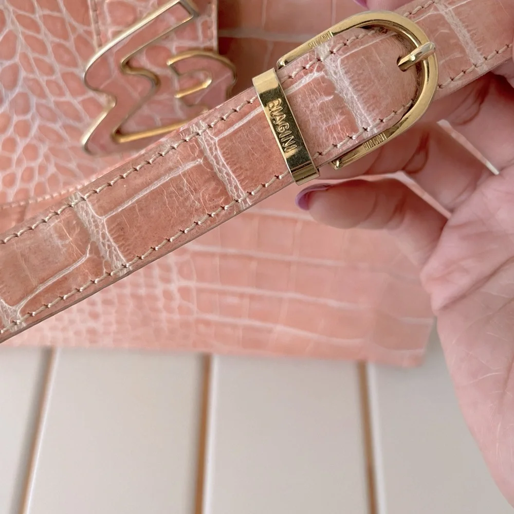 COPY - Vintage SILVANO BIAGINI Leather Bag - Picture 2 of 5